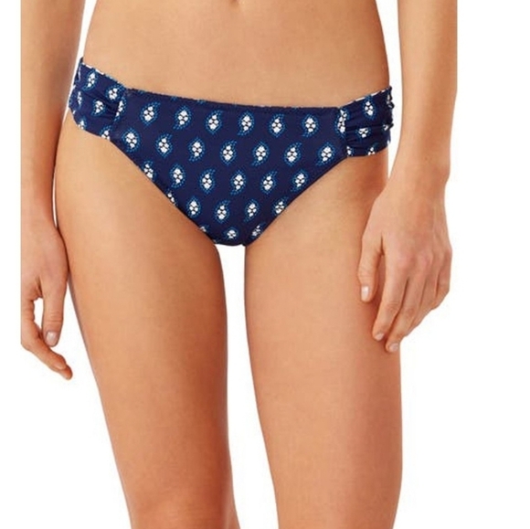 NWT* Tommy Bahama* Woodblock Reversable Hipster* Blue/White* Sz XL - Picture 2 of 5